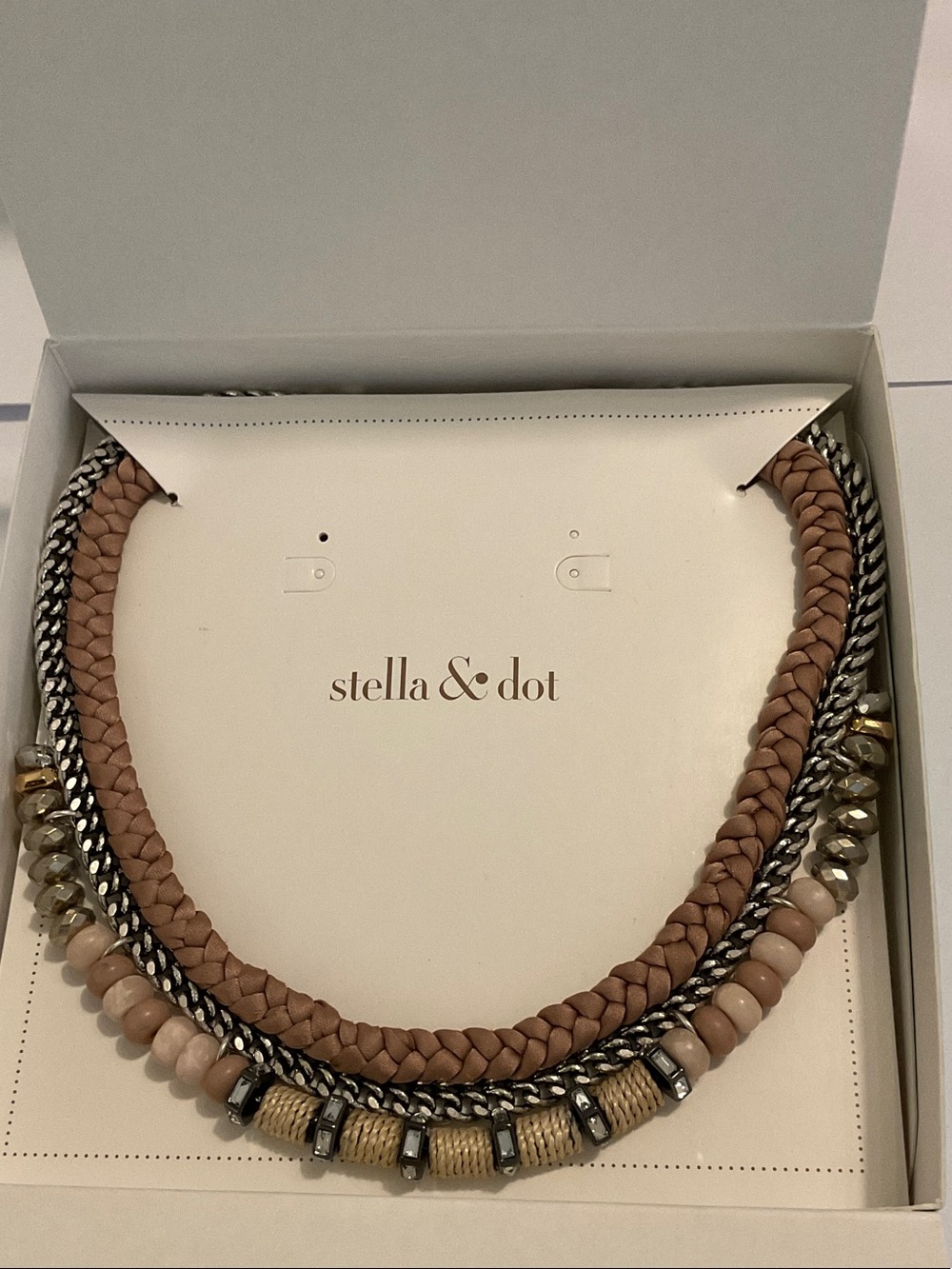 Stella & Dot adjustable necklace